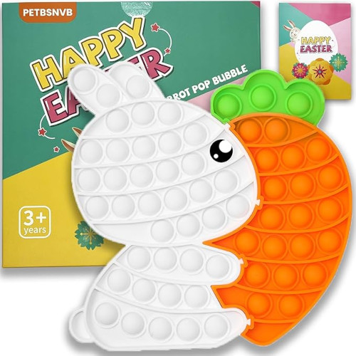 Easter Bunny Popper Fidget Toy